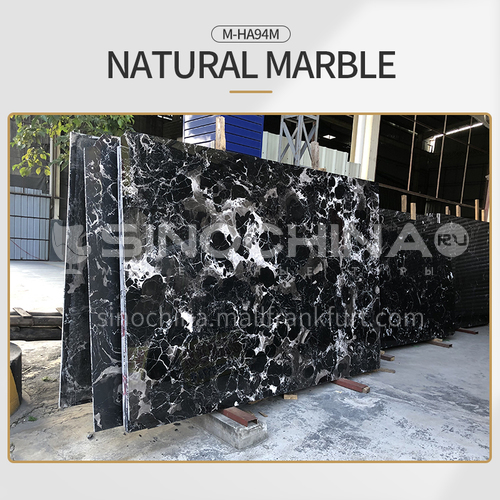 Modern light luxury black natural marble M-HA94M